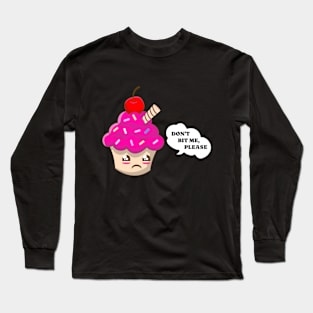 sad muffin's Long Sleeve T-Shirt